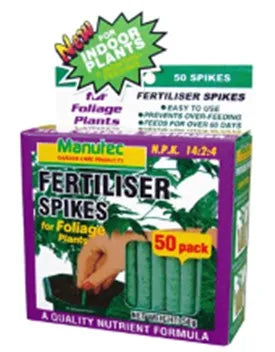 Fertiliser Spikes Foliage 50pk