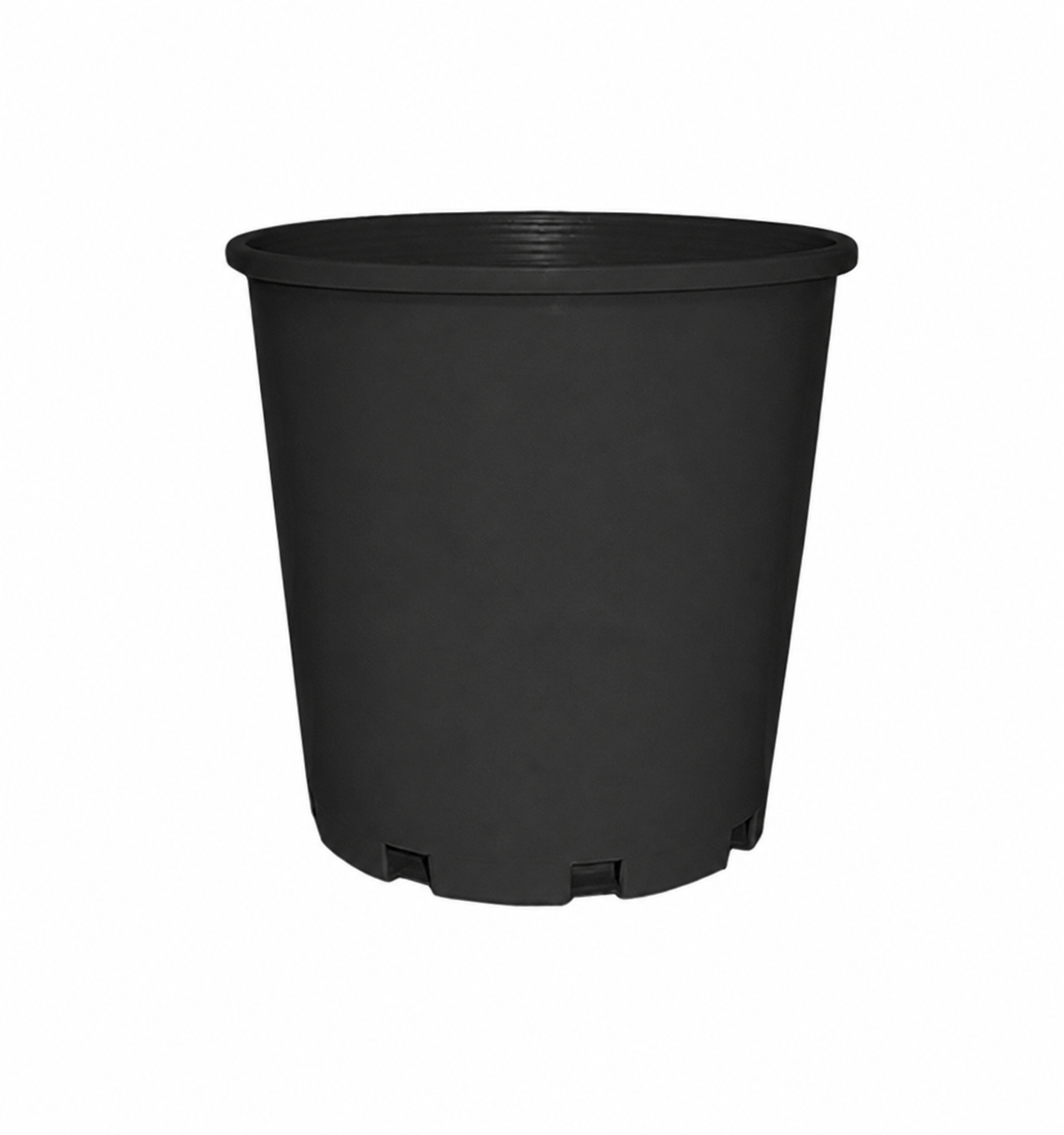 20cm Black Plastic Pot