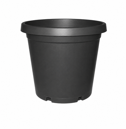 30cm Black Plastic Pot