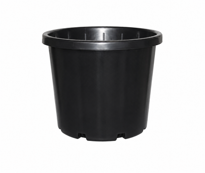 33cm Black Plastic Pot