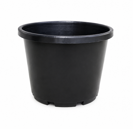 40cm Black Plastic Pot