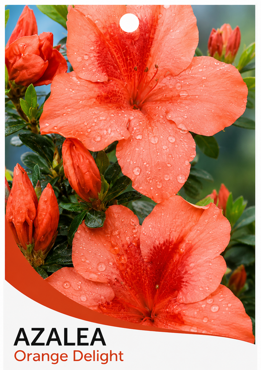 Azalea indica Orange Delight
