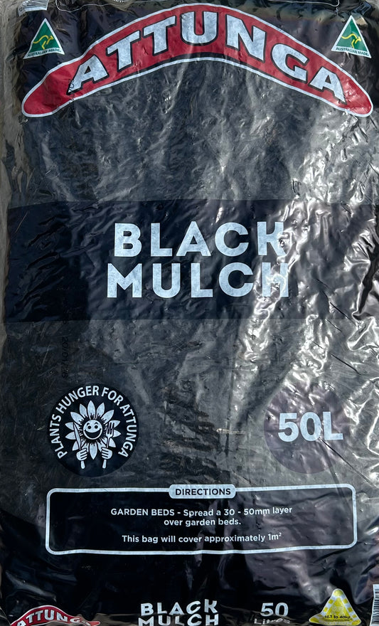 Black Coloured Mulch