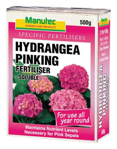 Hydrangea Pinking Agent